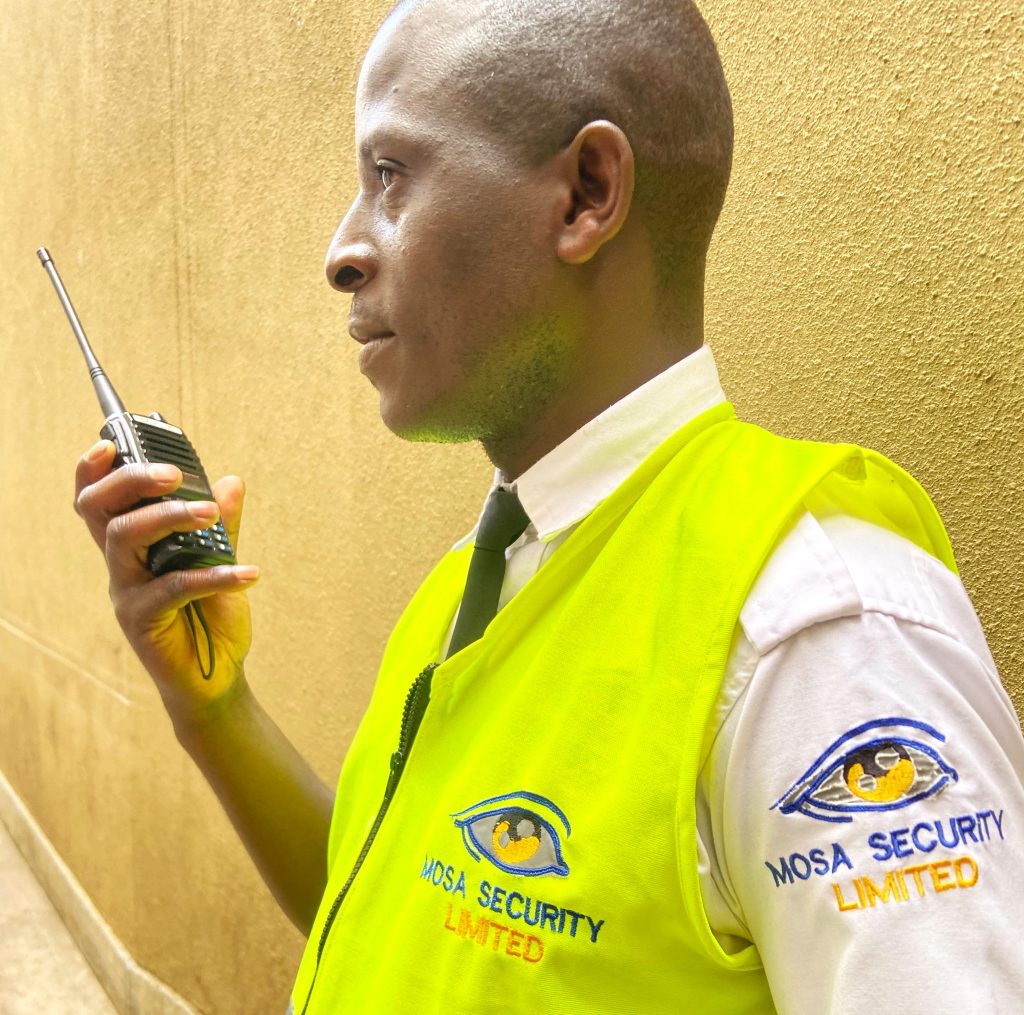 mosa security guard on duty